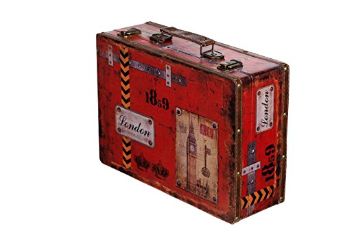 Birendy Truhe Kiste SJ 15369 Koffer Kofferset Holztruhe Vintage Schatzkiste