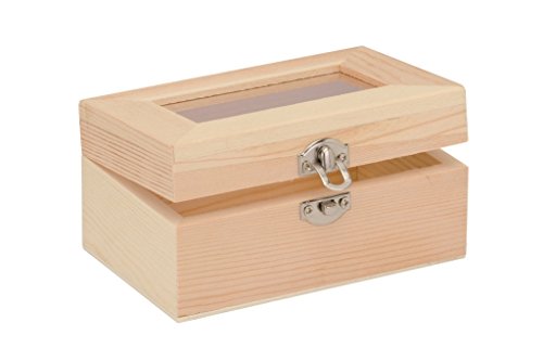 Glorex Holzbox, Andere, Natur, 18 x 8 x 6 cm