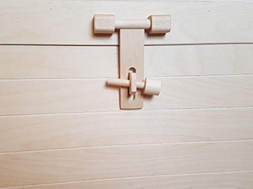 Holz-Schatzkiste - Kleine Kinder-Truhe - Piratentruhe - Ordnungsbox - PW 2213