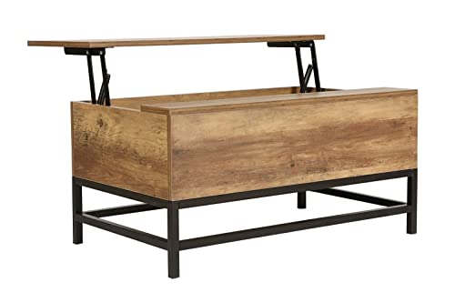 BJYX Klappfunktion Wohnzimmer Tisch Holz Sofa Holztisch