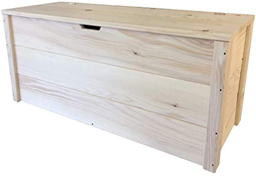 TOTAL WOOD 2012 Truhebank sitzbank sitztruhe truhen banktruhe aus Holz 100x40x45H cm
