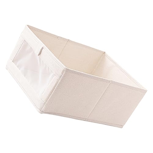 WATIIFUFU Kleiderkorb Zusammenklappbare Box Aus Stoff Mehrzweck Truhen Organizer Für Kleider Und Zubehör Platzsparend Ideal Für Schlafzimmer Und Wohnzimmer Verschiedenen Farben