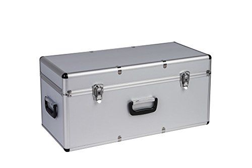 Kreher Transportkoffer Aluminium/ABS, Größe mittel 65 Liter Volumen, hochwertig, schlagfest & ölbeständig,