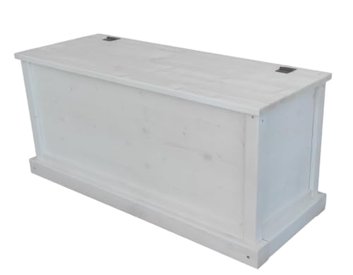 Truhenbank Banktruhe Sitzbank Sitztruhe Truhen aus Holz, Verschiedene Größen, Modell Mauro