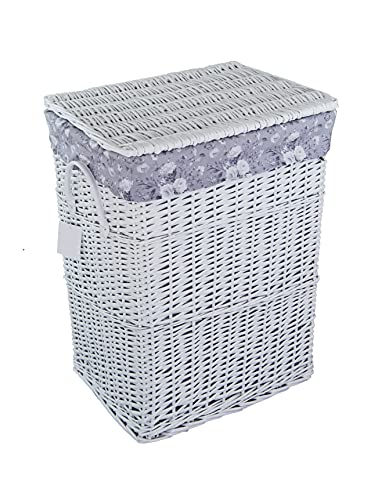  Weide Blumenmuster grau 32x24 H.48