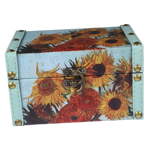 CHILDWEET Kasten Aufbewahrungskiste Schmuck retro Boxen mit Deckel Truhe Piratenschatz Korb geschenkverpackung box Klappdeckelbox dekorative Kästen zur Aufbewahrung Schatzkiste groß PU-Leder