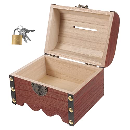 Hohopeti Spardose Mit Schloss Spardose Für Jungen Abschließbare Truhe Sparschweine Für Mädchen Truhe Mit Schloss Sparschwein Für Erwachsene Spardose Für Erwachsene Spardose Kinder