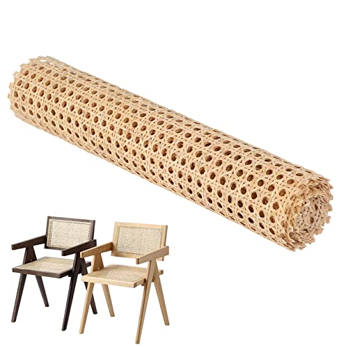 Gepresstes Rohr-Gurtband, 150 x 45 cm, Kunststoff-Rattan, Rolle für Möbel, Stuhl, Schrank, langlebiges gewebtes Rohrmaterial