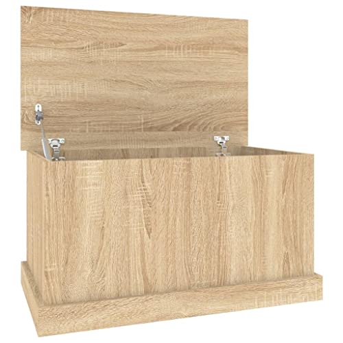 vidaXL Truhe Sonoma-Eiche 70x40x38 cm Holzwerkstoff