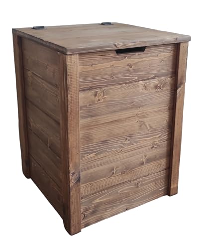 TOTAL WOOD 2012 Truhenbank banktruhe sitzbank sitztruhe truhen aus holz B x T x H ca.: 45cm x 45cm x 60cm.