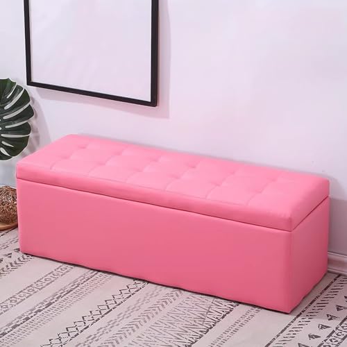 Gepolsterte S-Bank mit Schuh S Truhe und Fußstütze für Wohnzimmer und Flur