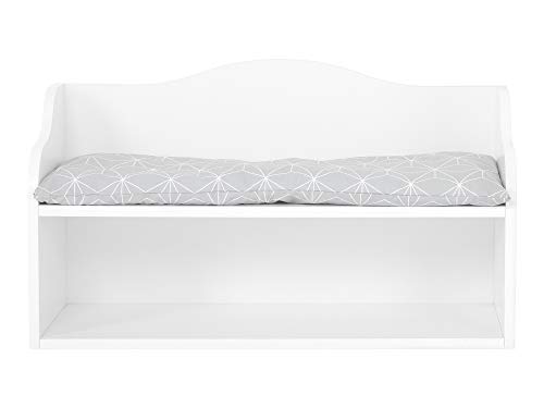 KraftKids Kindersitzbank weiß Sitzauflage