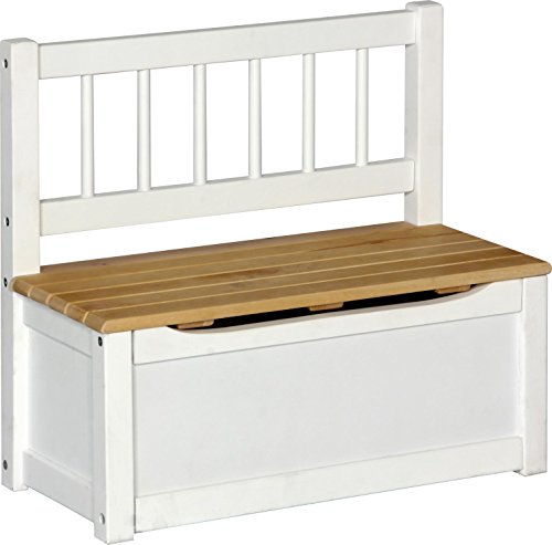 IB-Style - Kindersitzgruppe NOA | 3 Kombinationen | 1x Truhenbank - Stuhl Truhenbank Kindermöbel Tisch Kindertisch Kinderstuhl