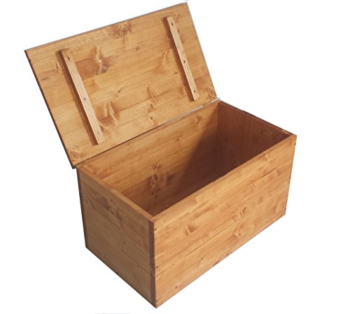 Massive Sitztruhe Holz